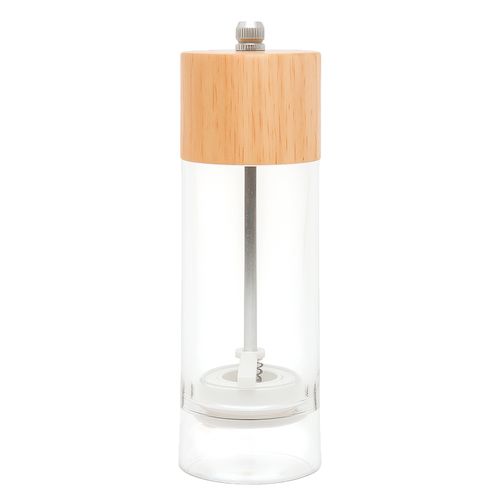 Pimentero de madera y acero 5x16 cm