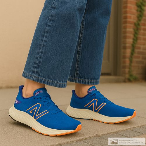Zapato New Balance x Evoz deportivo azul para mujer