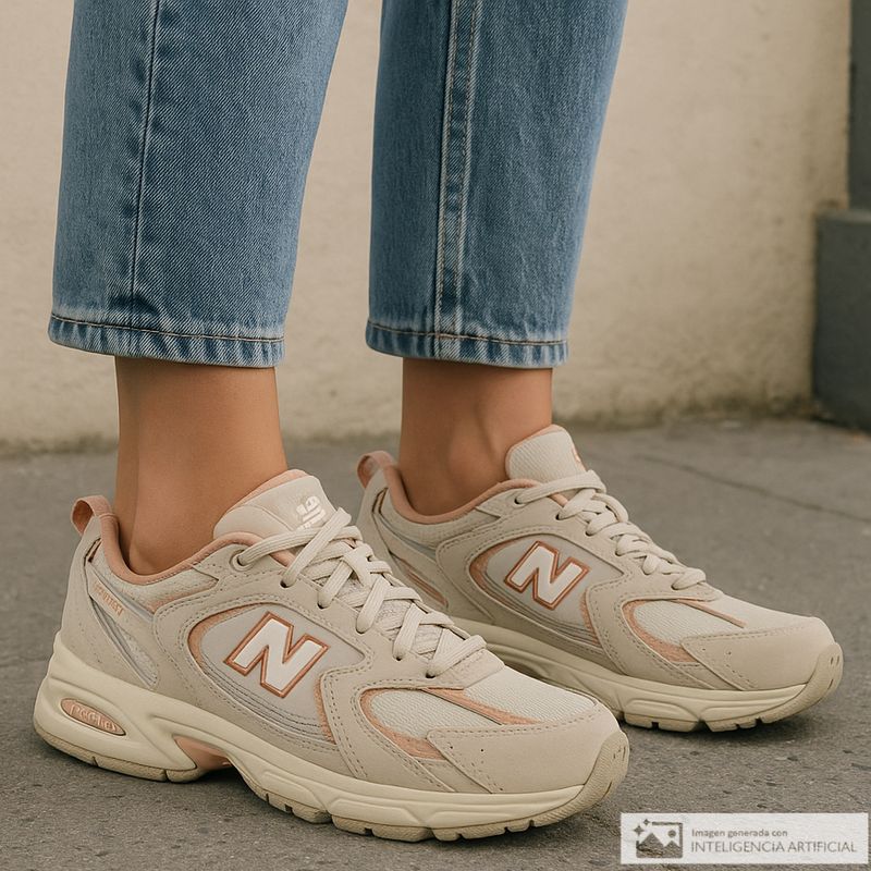 530 Beige Zapatillas New Balance Beige Mujer Zapato New Balance