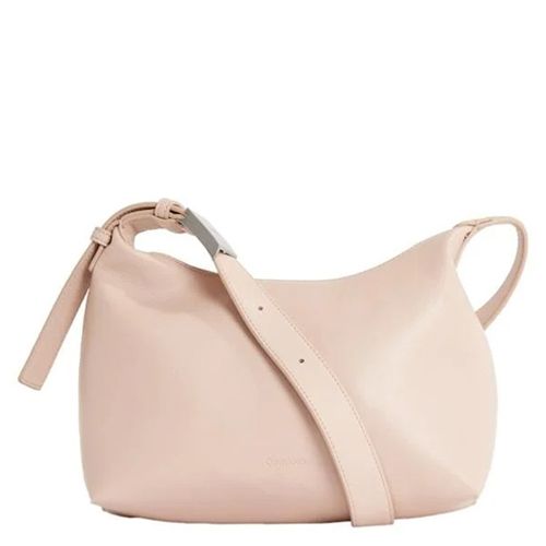 Cartera satchel Calvin Klein color rosado para mujer