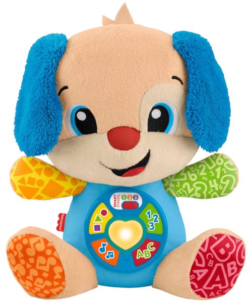Fisher-Price Ríe y Aprende Juguete para Bebés Perrito Aprende Conmigo