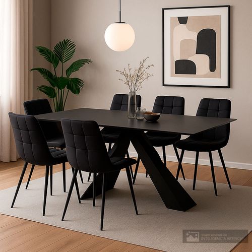 Comedor 6 personas rectangular zuna