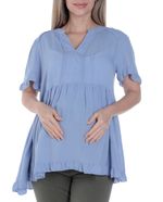 104805866-Blusa-maternal-Sabrina-casual-azul-manga-corta-para-mujer