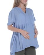 104805866-Blusa-maternal-Sabrina-casual-azul-manga-corta-para-mujer