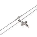 104933231-Cadena-con-dije-de-cruz-de-acero-inoxidable-plateado-2mm-24--para-hombre