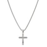104933235-Cadena-con-dije-de-cruz-de-acero-inoxidable-plateado-2mm-24--para-hombre