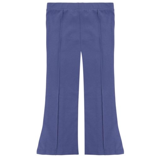 Pantalón azul sólido para niña
