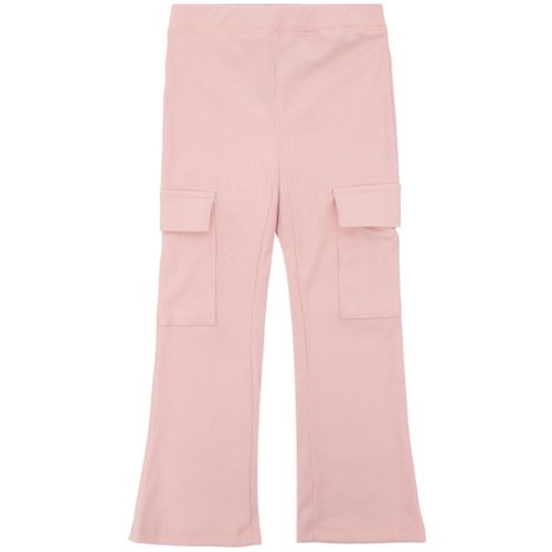 Pantalón rosado sólido para niña