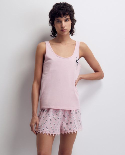 Pijama con short Sfera para mujer