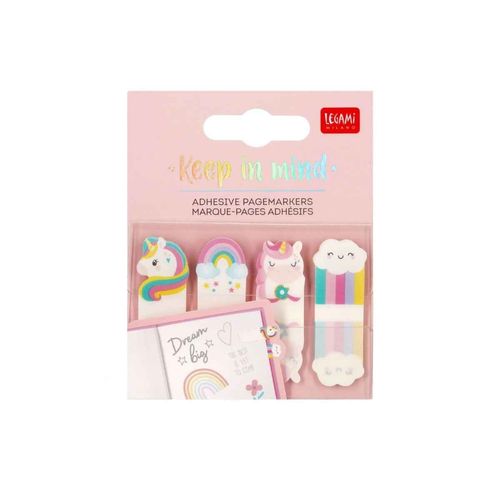 Marcapaginas Adhesivos  Keep In Mind  Unicorn (Skn0001)