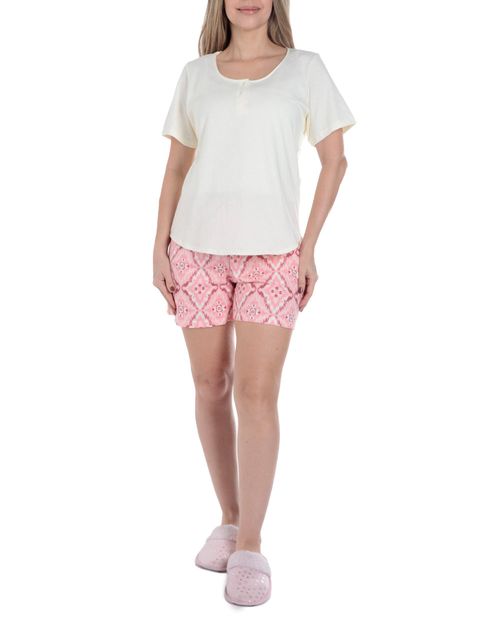 Pijama con short St. Jacks para mujer