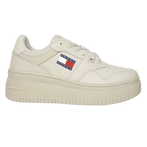 Zapato casual Tommy Hilfiger Retro color beige para mujer