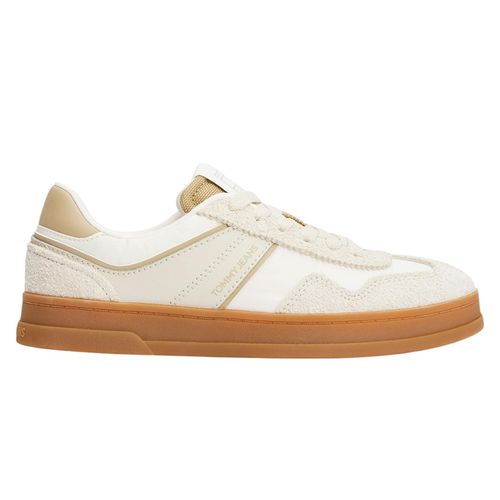 Zapato casual Tommy Hilfiger The Greenwich color beige para mujer