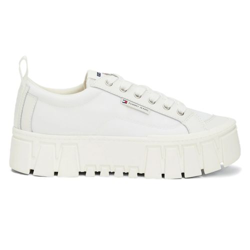 Zapato casual Tommy Hilfiger color blanco para mujer