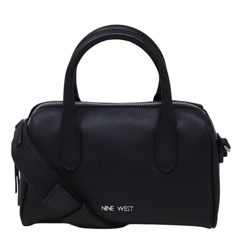 Cartera satchel Nine West color negro para mujer Siman El Salvador