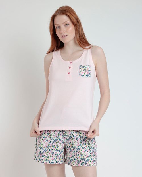 Pijama con short Admas para mujer
