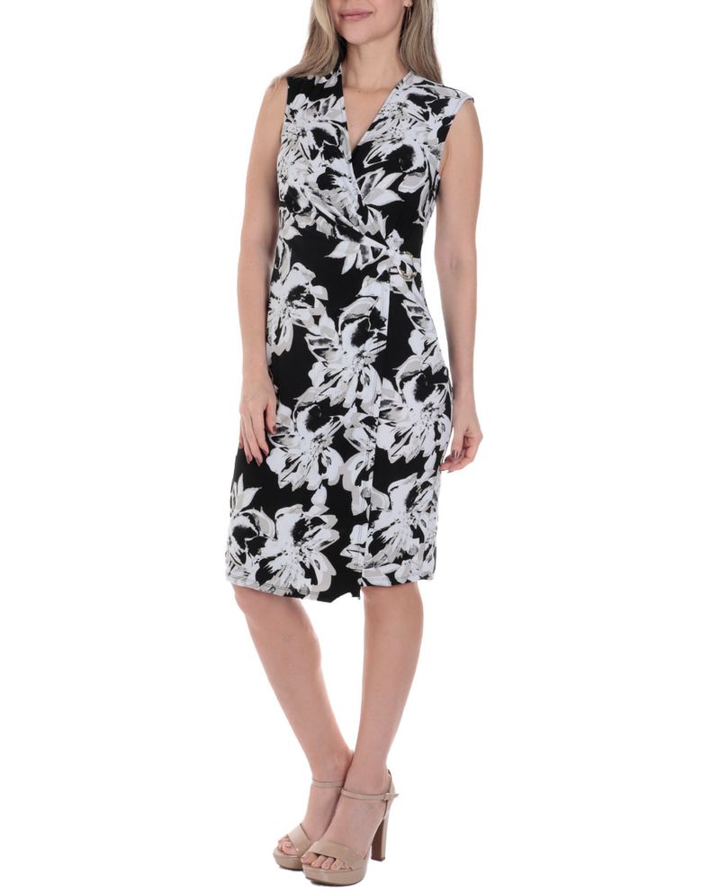 104800785-Vestido-Kasper-Separates-formal-estampado-sin-mangas-para-mujer