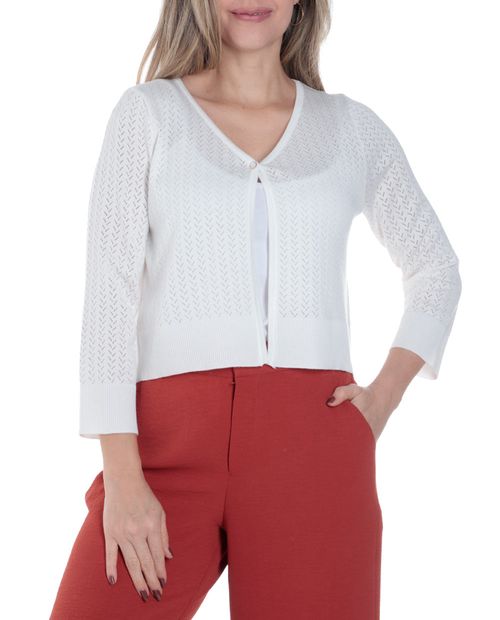 Suéter Cable and Gauge cárdigan para mujer