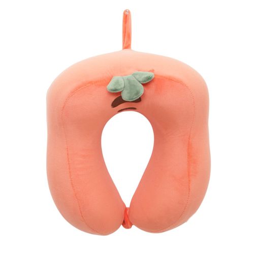 Cojín infantil de viaje con diseño de vegetales 24x27 cm