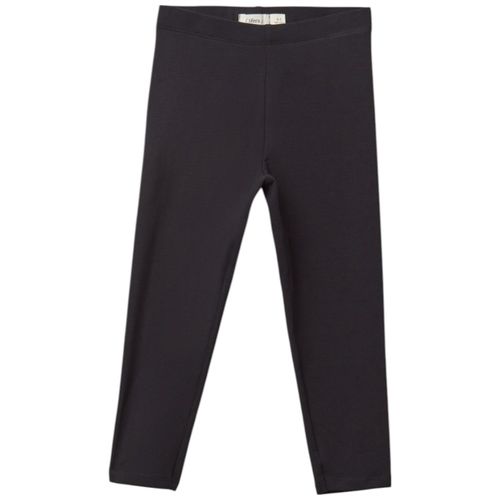 Pantalón negro sólido para niña