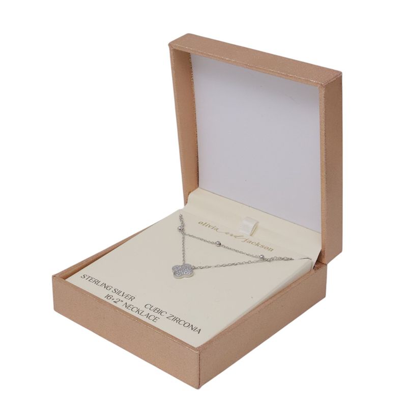 104865564-Collar-doble-con-dije-de-trebol-de-plata--2mm-16--para-mujer