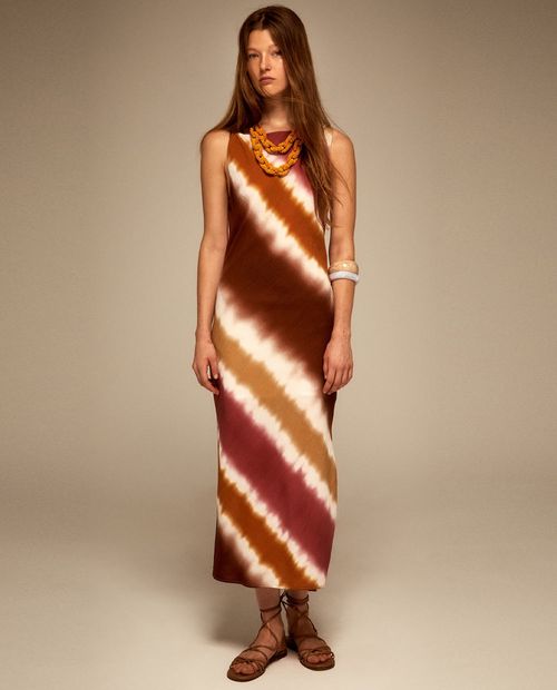 Vestido Sfera maxi sin mangas para mujer