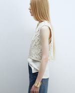 104958596-Chaleco-Sfera-beige-para-mujer