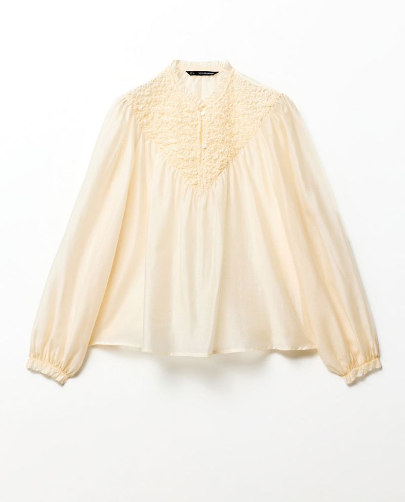 104958575-Blusa-Sfera-casual-beige-manga-larga-para-mujer