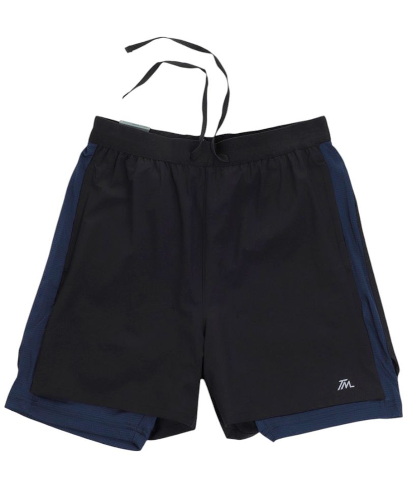 104820678-Short-deportivo-Teammate-2-en-1-negro-solido-para-hombre