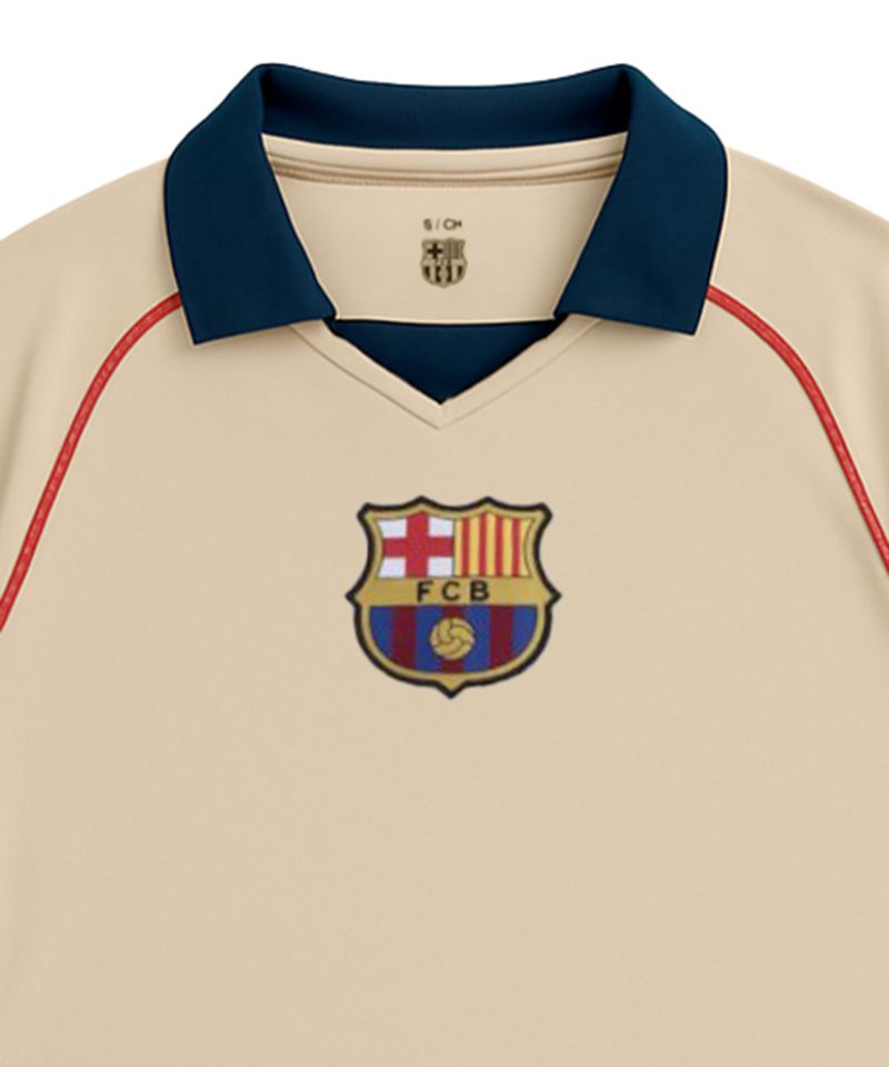 104941569-Camiseta-deportiva-FC-Barcelona-beige-color-blocking-para-hombre