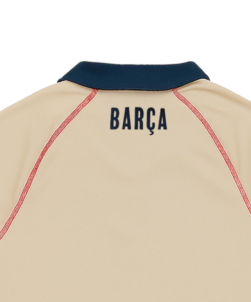 104941569-Camiseta-deportiva-FC-Barcelona-beige-color-blocking-para-hombre