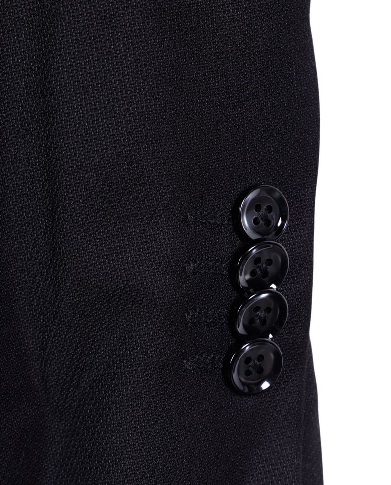 104848261-Blazer-slim-fit-Carven-negro-solido-para-hombre