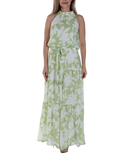 Vestido Julian And Jordan maxi estampado sin mangas para mujer