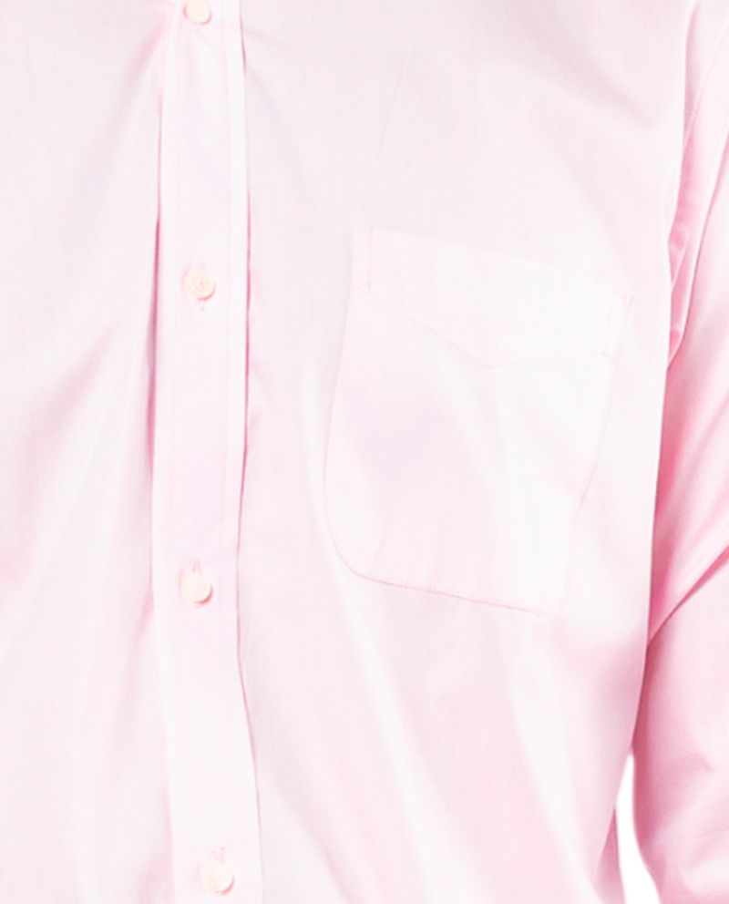 104196239-Camisa-slim-fit-Carven-rosada-solida-para-hombre