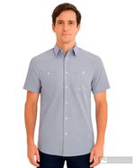 104912528-Camisa-casual-Carven-celeste-heather-para-hombre