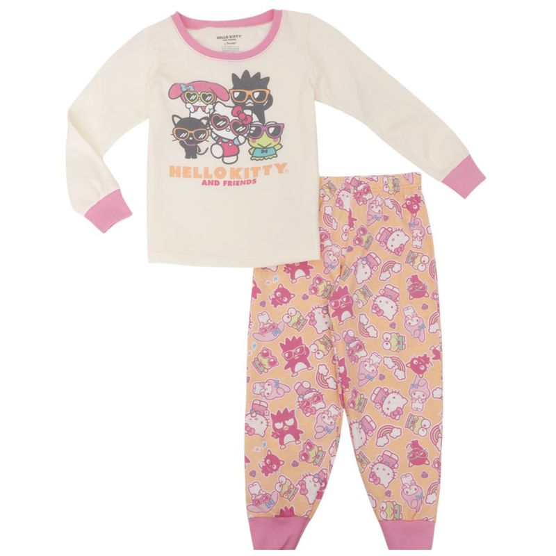 104847571-Pijama-de-2-piezas-bicolor-con-estampado-Hello-Kitty-para-niña