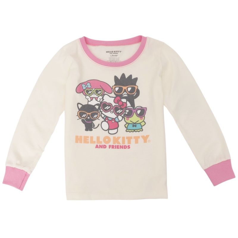 104847571-Pijama-de-2-piezas-bicolor-con-estampado-Hello-Kitty-para-niña