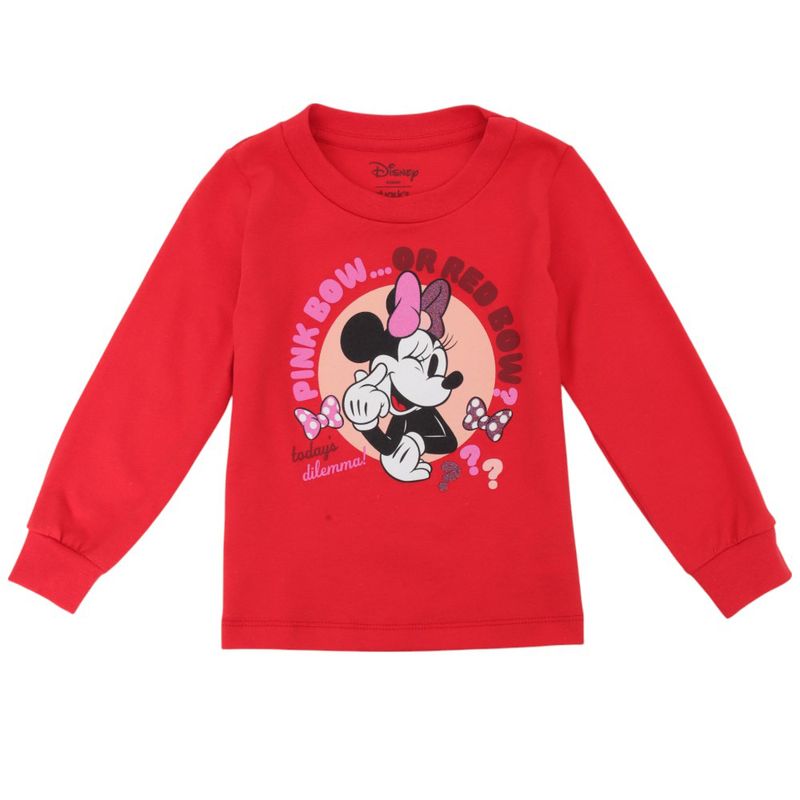 104847631-Pijama-de-2-piezas-bicolor-con-estampado-Minnie-Mouse-para-niña