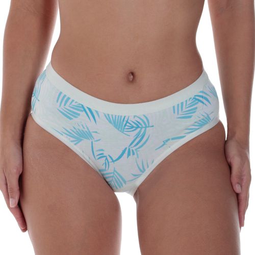 Panti Accente estampado de cintura media para mujer