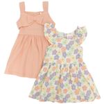 104820846-Set-de-2-vestidos-bicolor-con-estampado-floral-para-niña