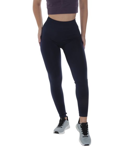 Leggings deportiva Boomerang navy sólida para mujer
