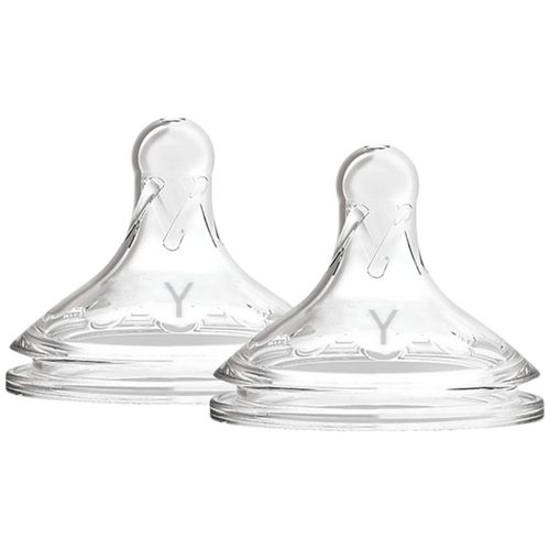 Set de 2 biberones flujo espeso 4 Natural Flow 9M+