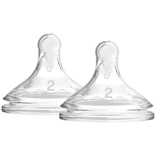 Set de 2 biberones flujo medio 3M+