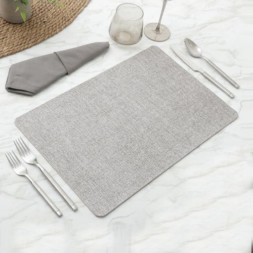 Mantel individual rectangular de poliuretano para mesa 45x30 cm