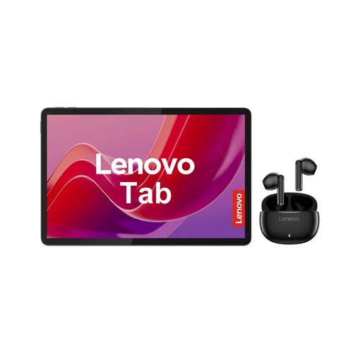 Tableta Lenovo 4 GB de RAM + 128 GB de ROM Wi-Fi + Folio + Buds E310
