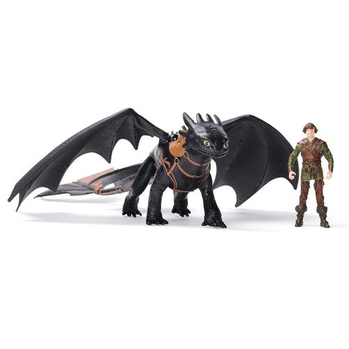 Figura Articulada Cómo Entrenar a tu Dragón Movie Vikingo y Dragón -  Astrid & Nadder