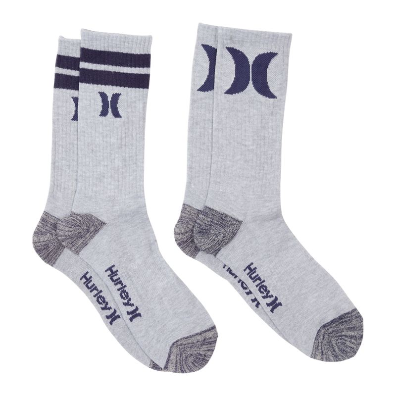 104843389-Pack-de-6-pares-de-calcetines-crew-Hurley-multicolores-para-hombre