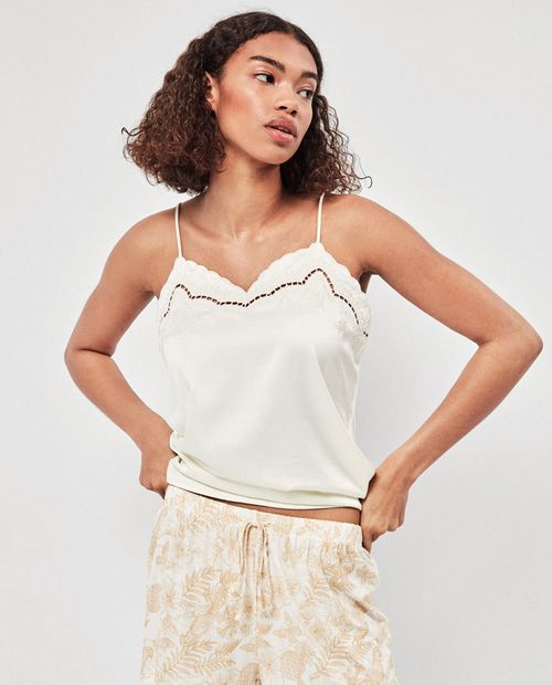 Pijama con short Gisela bicolor para mujer