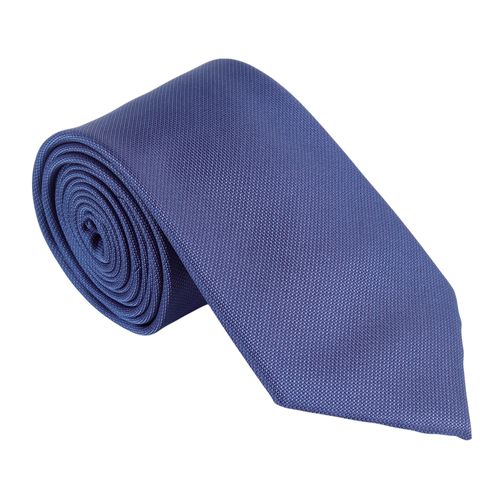 Corbata Oscar de la Renta regular fit azul texturizada para hombre