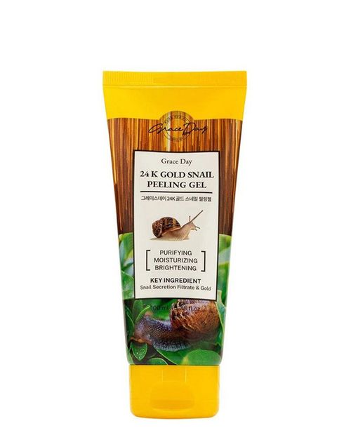 Exfoliante Facial Gel de Caracol Oro 24K 100ml